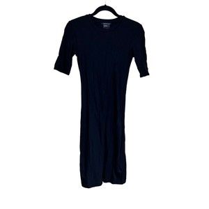 Armani‎ Exchange 3/4 Sleeve Dress Black Women’s Size Small